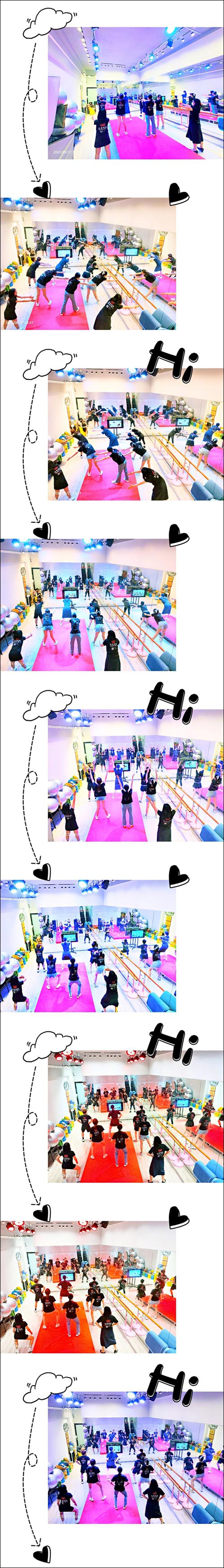 上一波近期課堂記錄，減脂塑形有氧訓(xùn)練與模特T臺(tái)課堂訓(xùn)練花絮
